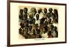 Afrikanische Volker-null-Framed Art Print