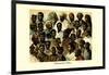 Afrikanische Volker-null-Framed Art Print