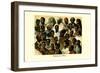 Afrikanische Volker-null-Framed Art Print