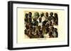 Afrikanische Volker-null-Framed Art Print