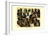 Afrikanische Volker-null-Framed Art Print