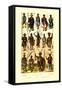 Afrique: Members of Various Tribes-null-Framed Stretched Canvas