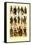 Afrique: Members of Various Tribes-null-Framed Stretched Canvas