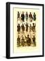 Afrique: Members of Various Tribes-null-Framed Art Print
