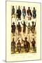 Afrique: Members of Various Tribes-null-Mounted Art Print