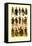 Afrique: Members of Various Tribes-null-Framed Stretched Canvas