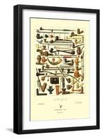 Afrique: Various Pipes-null-Framed Art Print