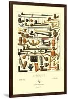 Afrique: Various Pipes-null-Framed Art Print