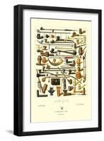 Afrique: Various Pipes-null-Framed Art Print