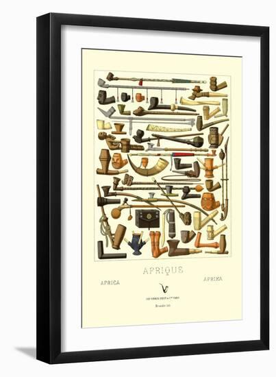 Afrique: Various Pipes-null-Framed Art Print