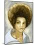 Afro 2 (Kathleen Cleaver), 2007-Cathy Lomax-Mounted Giclee Print