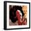 Afro American Jazz Singer-null-Framed Art Print