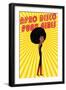 Afro Disco Girls-a1vector-Framed Art Print