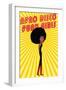 Afro Disco Girls-a1vector-Framed Art Print