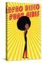 Afro Disco Girls-a1vector-Stretched Canvas