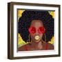 Afro Fashion 1-Marcus Prime-Framed Art Print