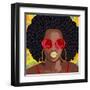 Afro Fashion 1-Marcus Prime-Framed Art Print