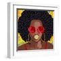 Afro Fashion 1-Marcus Prime-Framed Art Print