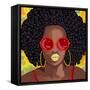 Afro Fashion 1-Marcus Prime-Framed Stretched Canvas