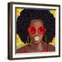 Afro Fashion 1-Marcus Prime-Framed Art Print