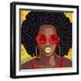 Afro Fashion 1-Marcus Prime-Framed Art Print