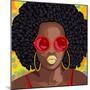 Afro Fashion 1-Marcus Prime-Mounted Art Print