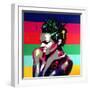 Afro Punk 1-Abstract Graffiti-Framed Giclee Print