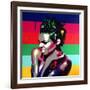 Afro Punk 1-Abstract Graffiti-Framed Giclee Print