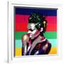 Afro Punk 1-Abstract Graffiti-Framed Giclee Print