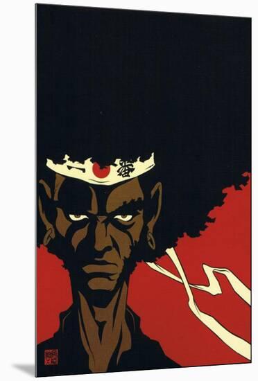 Afro Samurai - Japanese Style-null-Mounted Poster