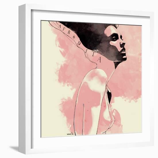 Afrodita-Manuel Rebollo-Framed Art Print