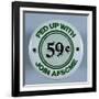 AFSCME Button-David J. Frent-Framed Photographic Print