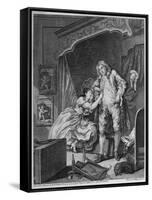 After, 1736-William Hogarth-Framed Stretched Canvas