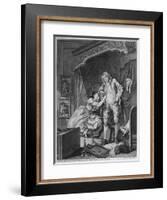 After, 1736-William Hogarth-Framed Giclee Print