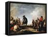 After a Battle, 17th Century-Jacques Courtois-Framed Stretched Canvas