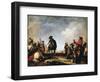 After a Battle, 17th Century-Jacques Courtois-Framed Giclee Print