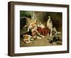 After a Good Day-John Emms-Framed Giclee Print