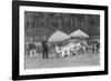 After a Match: Riflewomen at Lunch, from an Article Entitled 'English Women at Play in Far-Away?-English Photographer-Framed Photographic Print