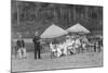 After a Match: Riflewomen at Lunch, from an Article Entitled 'English Women at Play in Far-Away?-English Photographer-Mounted Photographic Print