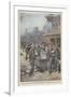 After a Secret Ballot British Miners Decide to Go on Strike-Achille Beltrame-Framed Premium Giclee Print