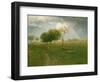 After a Summer Shower, 1894, by George Inness, 1825-1894, American landscape painting,-George Inness-Framed Art Print