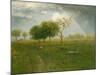 After a Summer Shower, 1894, by George Inness, 1825-1894, American landscape painting,-George Inness-Mounted Art Print