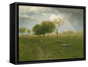 After a Summer Shower, 1894-George Inness Snr.-Framed Stretched Canvas
