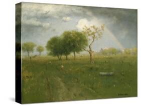 After a Summer Shower, 1894-George Inness Snr.-Stretched Canvas