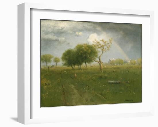 After a Summer Shower, 1894-George Inness Snr.-Framed Giclee Print