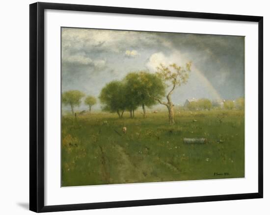 After a Summer Shower, 1894-George Inness Snr.-Framed Giclee Print