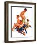 "After a Swim,"July 21, 1934-Eugene Iverd-Framed Giclee Print