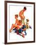 "After a Swim,"July 21, 1934-Eugene Iverd-Framed Giclee Print