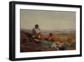 After Bathing, 1892-Olaf Isaachsen-Framed Giclee Print