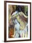 After Bathing-Edgar Degas-Framed Art Print